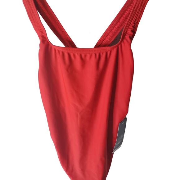 Speedo Pro LT Red One Piece Swimsuit, NWT, 12/38 - Picture 2 of 6
